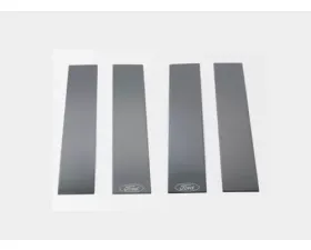 Putco Black Platinum Pillar Posts Classic Crew | Super Cab without Keypad Ford F-250 | F-350 SuperDuty 2017-2020