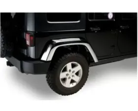 Putco Chrome ABS Fender Flares Jeep Wrangler 2007-2018