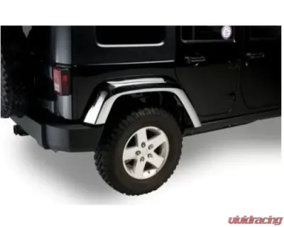 Putco Chrome ABS Fender Flares Jeep Wrangler 2007-2018 - 403505