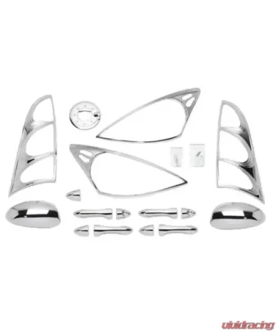 Putco Chrome Trim Accessory Kits DH/MC/TL/HL/FTC Ford Focus 4-Door 2000-2004 - 405070