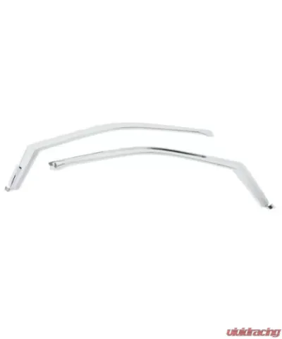 Putco Element Chrome Window Visors Super Crew / Super Cab / Standard Cab (Front Only) Ford F-150 2015-2020 - 480066
