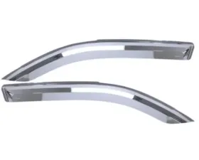 Putco Element Chrome Window Visors Crew Cab (Set of 2) - Excl Standard Cab Ram 1500 2019-2020