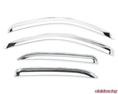 Putco Element Chrome Window Visors Quad Cab (4-Piece) Ram 2500 | 3500 2010-2020 - 480139