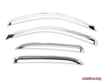 Putco Tape On Install Element Chrome Window Visors (4-Piece) Hyundai Tucson 2005-2008 - 480257