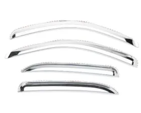 Putco Element Chrome Window Visors Set of 4 Honda Pilot 2003-2008