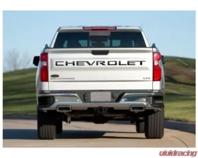 Putco Black Platinum Tailgate Letters Chevrolet Letters Chevrolet Silverado 1500 HD 2019-2020 - 55550BPGM
