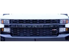 Putco Grille Letters - Black Platinum Chevrolet Letters Chevrolet Silverado LD 2019-2020