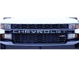 Putco Grille Letters - Stainless Steel Chevrolet Letters Chevrolet Silverado LD 2019-2020