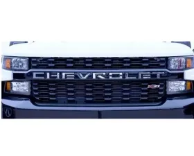 Putco Grille Letters - Stainless Steel Chevrolet Letters Chevrolet Silverado 2500 | 3500 HD 2020