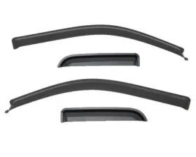 Putco Tape on Application Element Tinted Window Visors Ford F-150 2009-2014 Super Cab