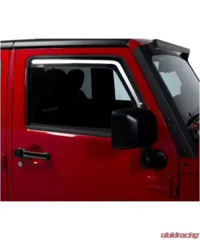 Putco Element Tinted Window Visors Front Only Jeep Wrangler JK 2007-2018 - 580228