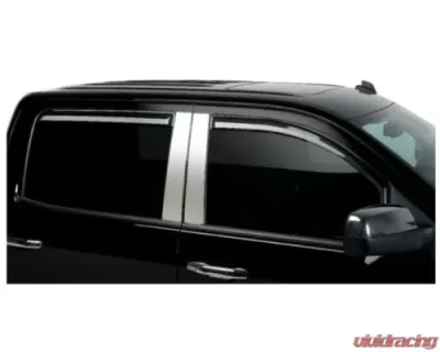 Putco Element Tinted Window Visors Set of 4 Nissan Titan 2016-2020 Crew Cab - 580603