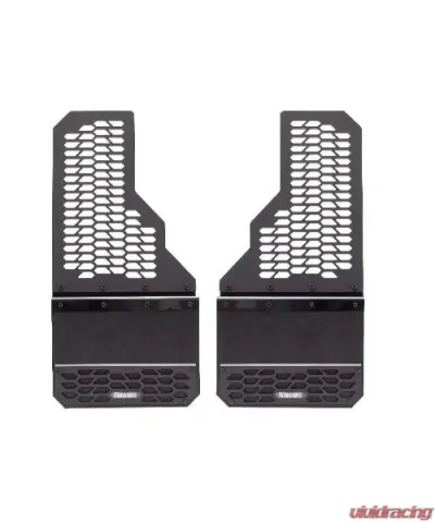 Putco Mud Skins Pair Brushed SS with Hex Shield Chevrolet Silverado LD | GMC Sierra LD 2014-2020 - 78100