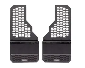 Putco Mud Skins Pair Brushed SS with Hex Shield Ford F-150 2015-2020