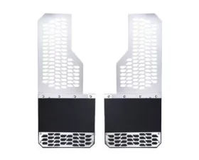 Putco Mud Skins - HDPE with Hex Shield Set of 2 GMC Sierra LD | Chevrolet Silverado 1500 LD 2014-2020