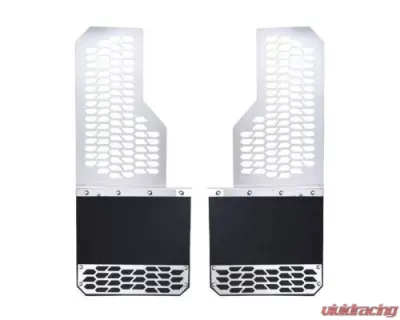 Putco Mud Skins - HDPE with Hex Shield Set of 2 GMC Sierra LD | Chevrolet Silverado 1500 LD 2014-2020 - 78200