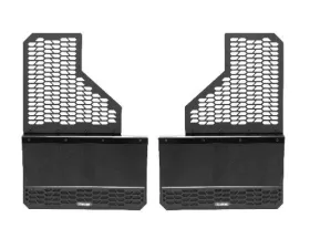 Putco Mud Skins - HDPE with Hex Shield Set of 2 Ford SuperDuty Dually 2011-2016