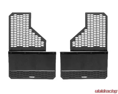 Putco Mud Skins - HDPE with Hex Shield Set of 2 Ford SuperDuty Dually 2011-2016 - 78255