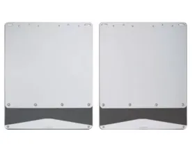 Putco Universal - Stainless Steel Full-Size Mud Flap (12-1/2-Inch x 20-Inch)