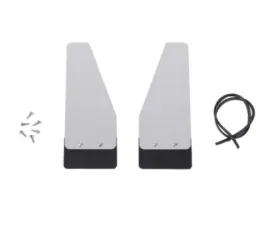 Putco Universal - Rubber Mud Flap with SS Trim (6-Inch x 10-Inch)