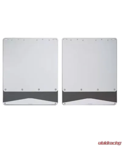 Putco Universal - SS Mud Flap (6-Inch x 10-Inch) - without Rubber Extension - 79473