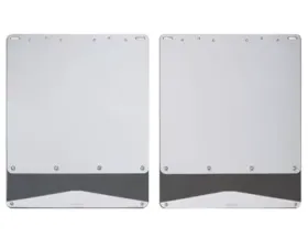 Putco Stainless Steel Mud Flap (10-Inch x 18-Inch) Chevrolet Suburban 1992-1999