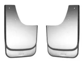 Putco Universal - Set of 2 (Can Be Used on Front or Rear) 17.71-Inch x 11.95-Inch Form Fitted Mud Skins