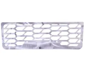 Putco Polished Stainless Steel Bumper Grille Inserts Hex Shield Ford SuperDuty 2017-2019