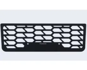 Putco Black Powder Coated Bumper Grille Inserts Hex Shield Ford SuperDuty 2017-2019