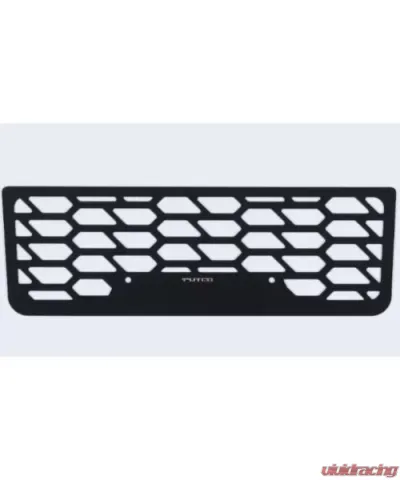 Putco Black Powder Coated Bumper Grille Inserts Hex Shield Ford SuperDuty 2017-2019 - 83166