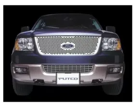 Putco Punch Stainless Steel Grilles Honeycomb Grille with Logo Cut-Out Ford Ranger 2004-2005
