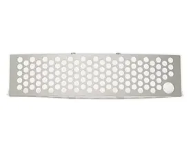 Putco EcoBoost Bumper Grille Insert - SS Punch Design - with Heater Plug Opening Ford F-150 2011-2014