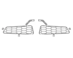 Putco Hex Style - Polished Stainless Steel Bumper Grille Inserts Ford Raptor 2015-2025