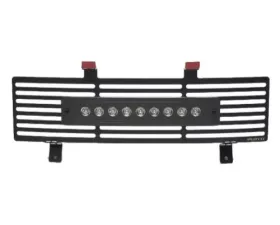 Putco'sS Black Bar Design with 10-Inch Luminix Light Bar Bumper Grille Inserts Ford F-250 | F-350 SuperDuty 2011-2016