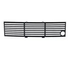 Putco EcoBoost Bumper Grille Inserts - SS - Black Bar with Heater Plug Opening Ford F-150 2011-2014