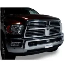 Putco Punch Style Bumper Grille Insert with 10-Inch Luminix Light Bar (Black) Stainless Steel Ram 2500 | 3500 HD 2011-2019