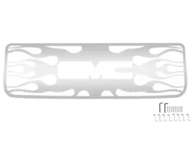 Putco Flaming Inferno Stainless Steel Grille with Logo Cut-Out GMC Sierra 1994-1998