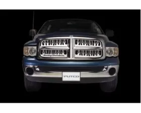 Putco Flaming Inferno Stainless Steel Grille with Body Cladding Chevrolet Avalanche 2002-2006