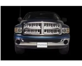 Putco Flaming Inferno Stainless Steel Grille (Bar Grille) with Logo Cut-Out (6-Piece) Ford F-150 2004-2008