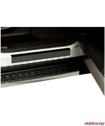 Putco Black Platinum Door Sills Standard Cab with Chevrolet Etching (4-Piece) Chevrolet Silverado 1500 LD 2014-2018 - 95171BPGM-1