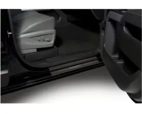 Putco Black Platinum Door Sills Standard Cab with GMC Etching (4-Piece) GMC Sierra LD 2014-2018