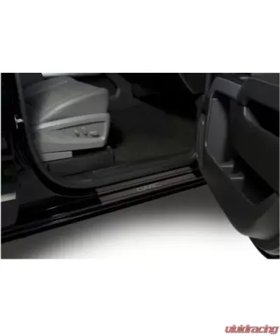 Putco Black Platinum Door Sills Standard Cab with GMC Etching (4-Piece) GMC Sierra LD 2014-2018 - 95171BPGM-2