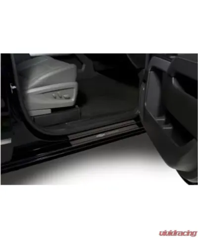 Putco Black Platinum Door Sills Double Cab with Chevrolet Etching (8-Piece) Chevrolet Silverado LD 2014-2018 - 95172BPGM-1
