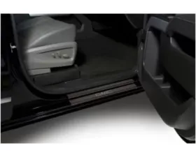 Putco Black Platinum Door Sills Double Cab with GMC Etching (8-Piece) GMC Sierra LD 2014-2018