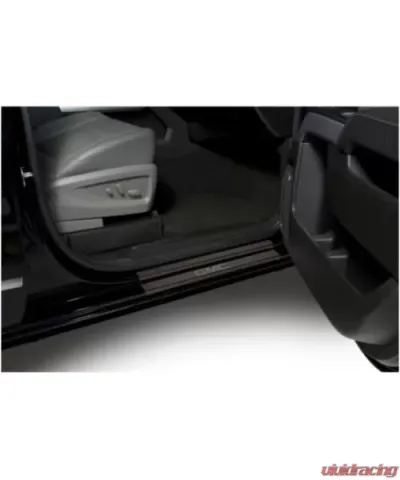 Putco Black Platinum Door Sills Double Cab with GMC Etching (8-Piece) GMC Sierra LD 2014-2018 - 95172BPGM-2