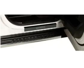 Putco Black Platinum Door Sills Standard | Super Cab with SUPERDUTY Etching (2-Piece) Ford F-250 | F-350 SuperDuty 2017-2020