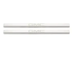 Putco'sS Door Sills Fits Dual | Standard Cab 2-Piece with GMC Etching GMC Sierra LD/HD 2020