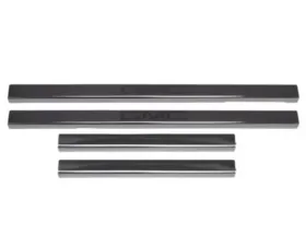 Putco Black Platinum Door Sills Crew Cab with GMC Etching (4-Piece) GMC Sierra LD/HD 2020
