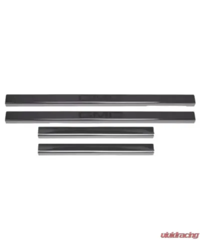 Putco Black Platinum Door Sills Crew Cab with GMC Etching (4-Piece) GMC Sierra LD/HD 2020 - 95183BPGM-2