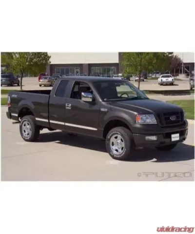 Putco Billet Aluminum Body Side Molding Super Cab 6ft Box (without Flares) Ford F-150 2004-2008 - 96660